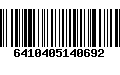 Código de Barras 6410405140692