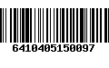 Código de Barras 6410405150097