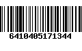 Código de Barras 6410405171344