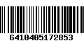 Código de Barras 6410405172853