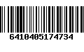 Código de Barras 6410405174734