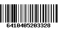 Código de Barras 6410405203328