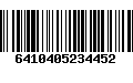 Código de Barras 6410405234452