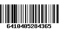 Código de Barras 6410405284365