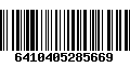 Código de Barras 6410405285669