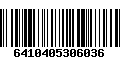 Código de Barras 6410405306036