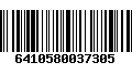 Código de Barras 6410580037305