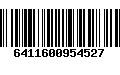 Código de Barras 6411600954527