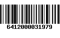 Código de Barras 6412000031979