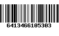 Código de Barras 6413466105303