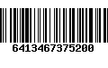 Código de Barras 6413467375200