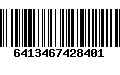 Código de Barras 6413467428401