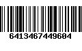 Código de Barras 6413467449604