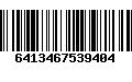 Código de Barras 6413467539404