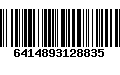 Código de Barras 6414893128835