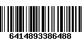 Código de Barras 6414893386488