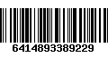 Código de Barras 6414893389229