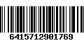 Código de Barras 6415712901769