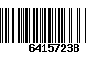 Código de Barras 64157238