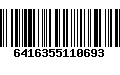 Código de Barras 6416355110693