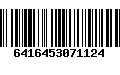 Código de Barras 6416453071124