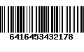 Código de Barras 6416453432178