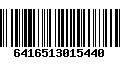 Código de Barras 6416513015440