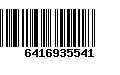 Código de Barras 6416935541