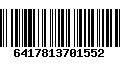 Código de Barras 6417813701552