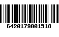 Código de Barras 6420179001518