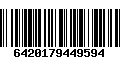 Código de Barras 6420179449594