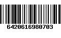 Código de Barras 6420616980703