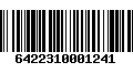 Código de Barras 6422310001241