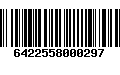 Código de Barras 6422558000297