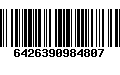 Código de Barras 6426390984807