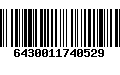 Código de Barras 6430011740529