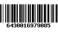 Código de Barras 6430016979085