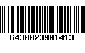 Código de Barras 6430023901413