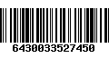 Código de Barras 6430033527450