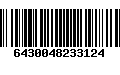 Código de Barras 6430048233124