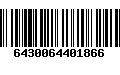 Código de Barras 6430064401866