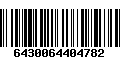 Código de Barras 6430064404782