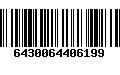 Código de Barras 6430064406199