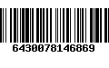 Código de Barras 6430078146869