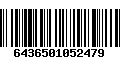 Código de Barras 6436501052479