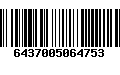 Código de Barras 6437005064753