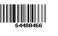 Código de Barras 64480466