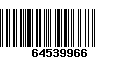 Código de Barras 64539966