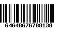 Código de Barras 64648676788138