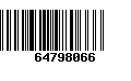 Código de Barras 64798066